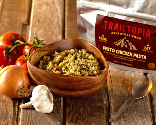 TRAILTOPIA PESTO CHICKEN PASTA SINGLE SRV