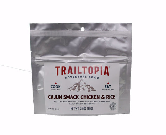 TRAILTOPIA CAJUN SMACK CHICKEN& RICE GF SINGLE SRV