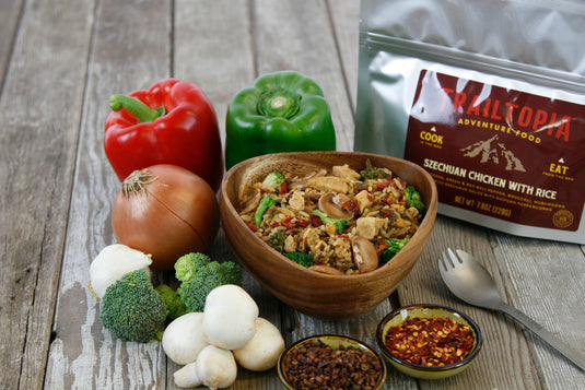 TRAILTOPIA SZECHUAN CHICKEN & RICE GF