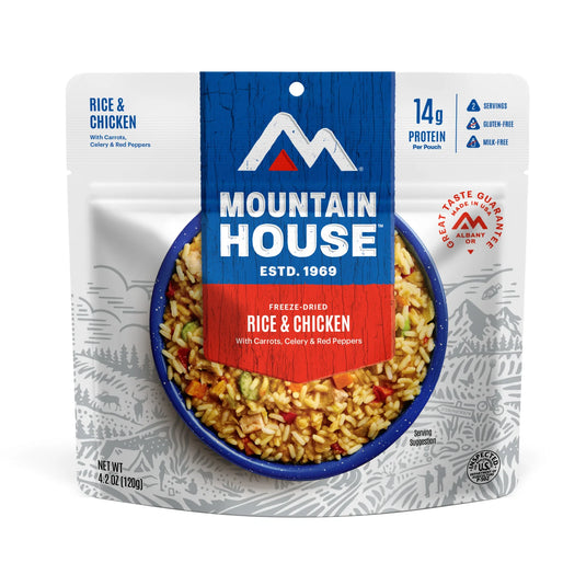 MOUNTAIN HOUSE RICE & CHICKEN