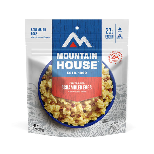 MOUNTAIN HOUSE SCRAMBLED EGGS W/ BACON