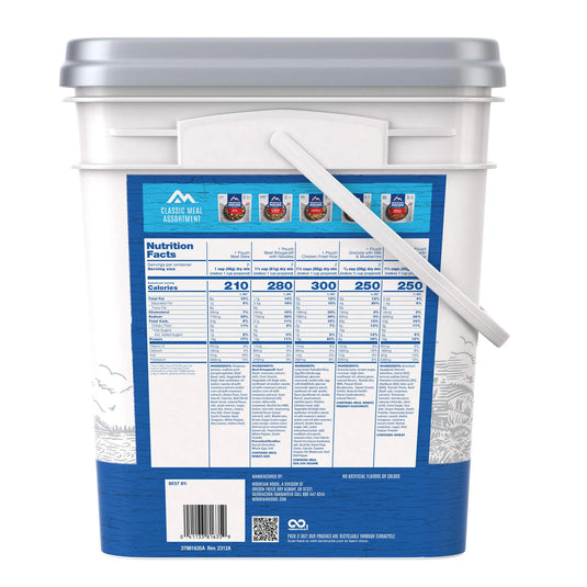 MOUNTAIN HOUSE CLASSIC ASSORTMENT BUCKET