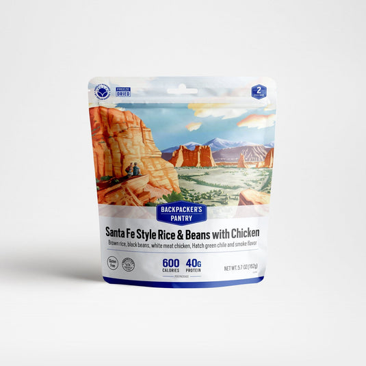 BACKPACKER PANTRY SANTA FE RICE&BEANS CHICKEN