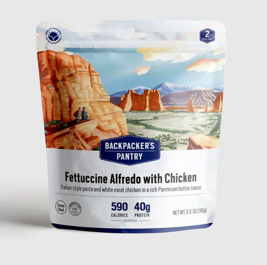 BACKPACKER PANTRY FETTUCCINI ALFREDO W/CHICKEN