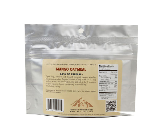 TRAILTOPIA MANGO OATMEAL