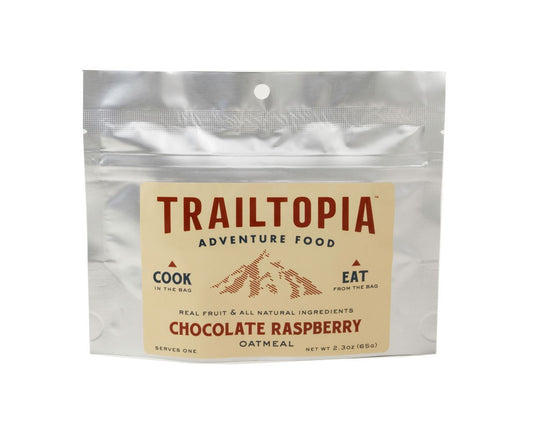 TRAILTOPIA RASPBERRY CHOCOLATE OATMEAL