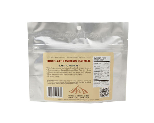 TRAILTOPIA RASPBERRY CHOCOLATE OATMEAL