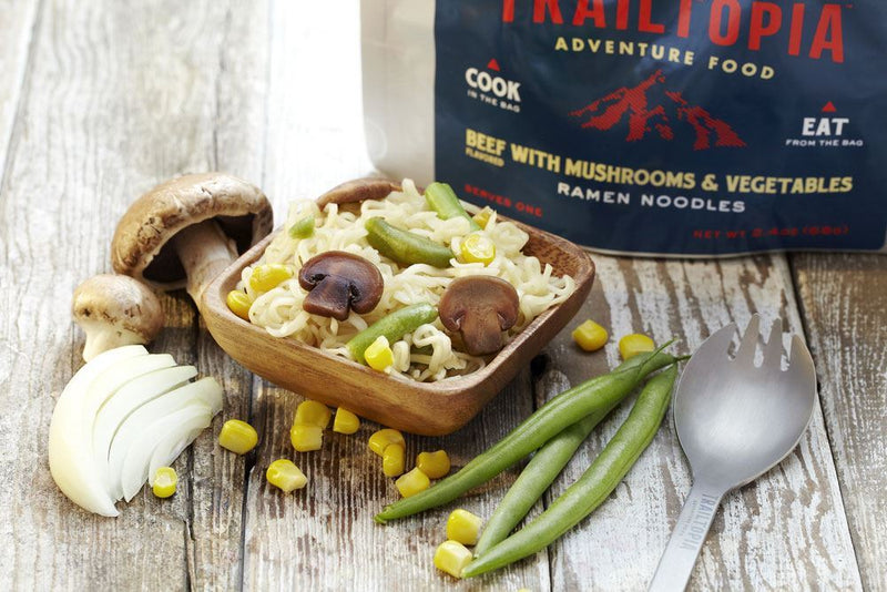 Load image into Gallery viewer, TRAILTOPIA BEEF AND VEGETABLE RAMEN
