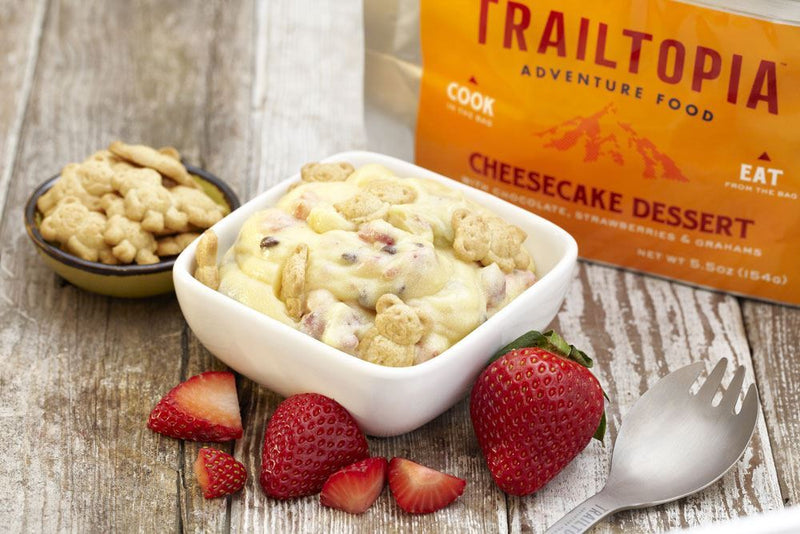 Load image into Gallery viewer, TRAILTOPIA CHOCOLATE STRAWBERRY CHEESECAKE
