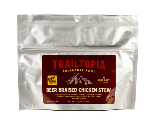 TRAILTOPIA BEER BRAISED CHICKEN STEW