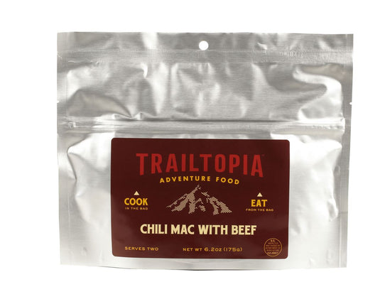 TRAILTOPIA CHILI MAC WITH BEEF