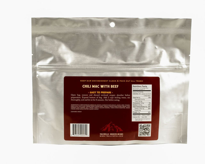 Load image into Gallery viewer, TRAILTOPIA CHILI MAC WITH BEEF
