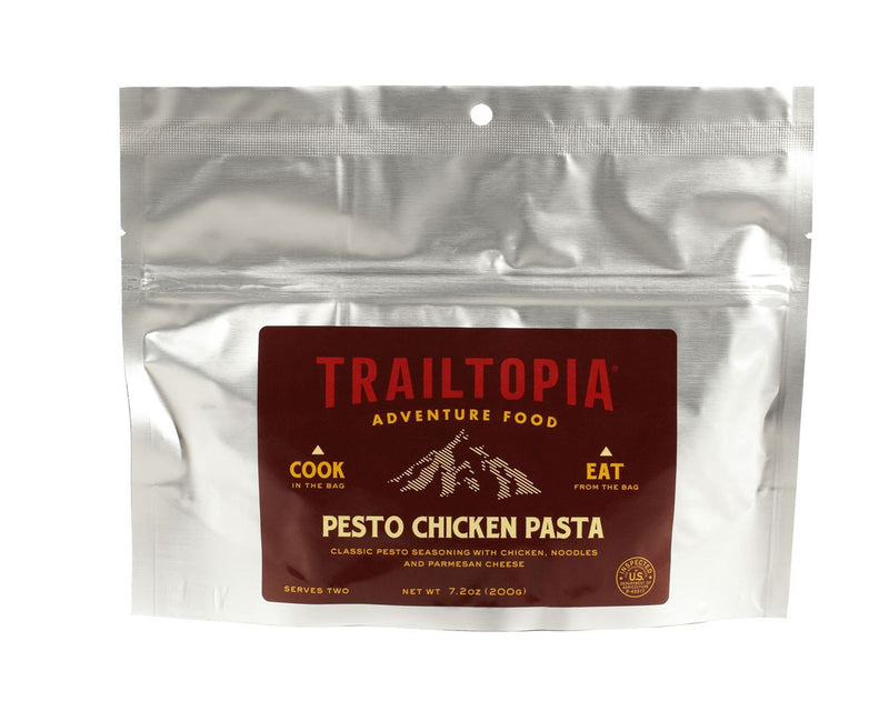 Load image into Gallery viewer, TRAILTOPIA PESTO CHICKEN PASTA SINGLE SRV
