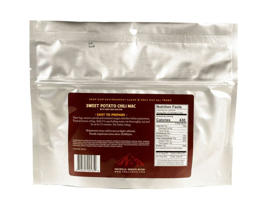 TRAILTOPIA SWEET POTATO CHILI MAC