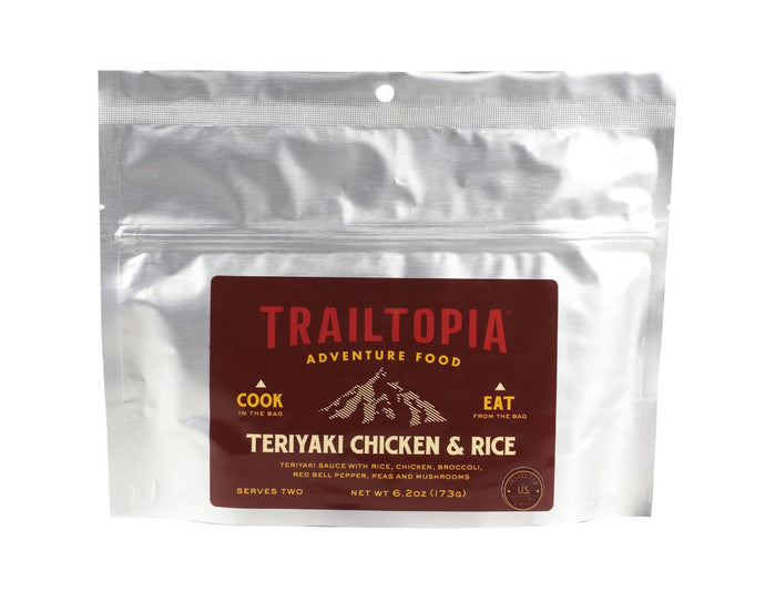 TRAILTOPIA TERIYAKI CHICKEN WITH RICE