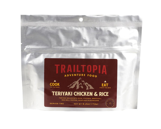 TRAILTOPIA TERIYAKI CHICKEN WITH RICE
