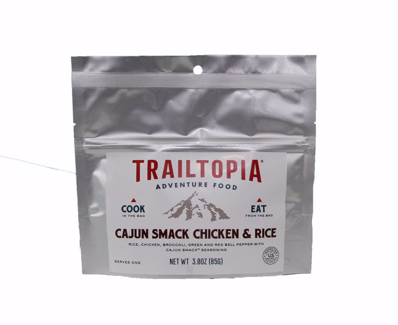 Load image into Gallery viewer, TRAILTOPIA CAJUN SMACK CHICKEN&amp; RICE GF SINGLE SRV
