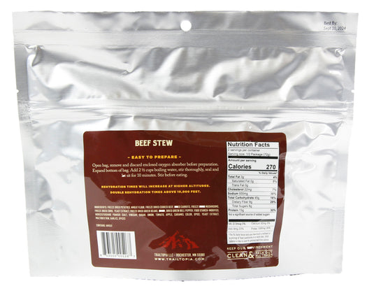 TRAILTOPIA BEEF STEW