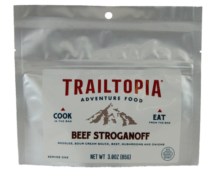 TRAILTOPIA BEEF STROGANOFF SINGLE SRV