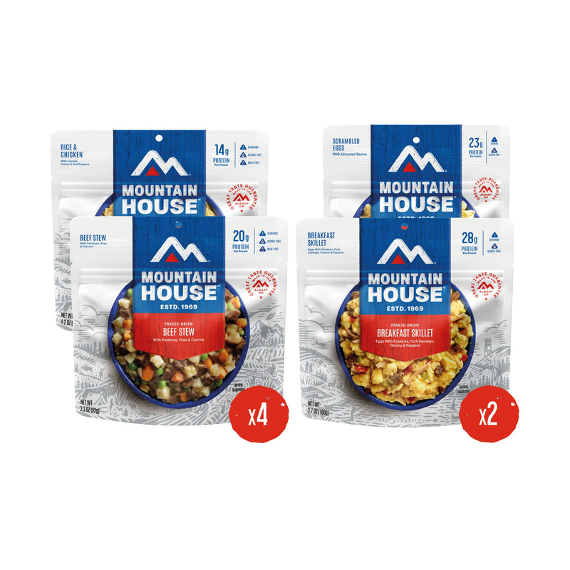 Load image into Gallery viewer, MOUNTAIN HOUSE ESSENTIAL ASSORTMENT BUCKET
