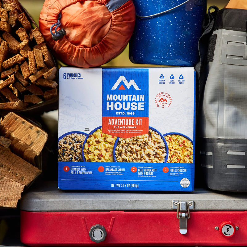 Load image into Gallery viewer, MOUNTAIN HOUSE WEEKENDER ADVENTURE KIT
