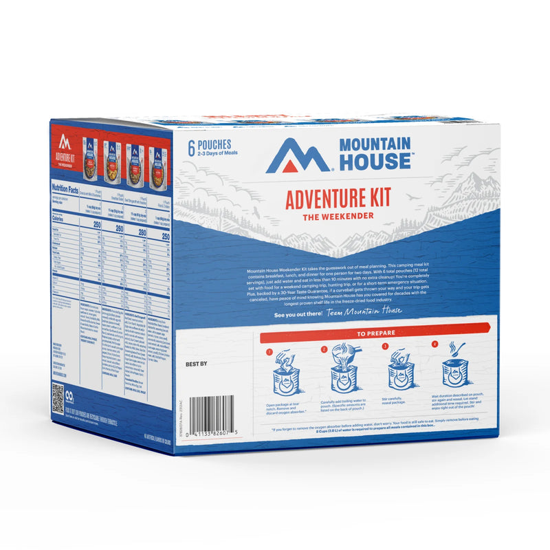 Load image into Gallery viewer, MOUNTAIN HOUSE WEEKENDER ADVENTURE KIT
