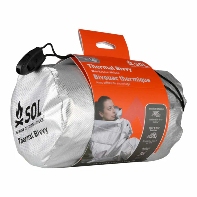 SOL THERMAL BIVVY W/ WHISTLE