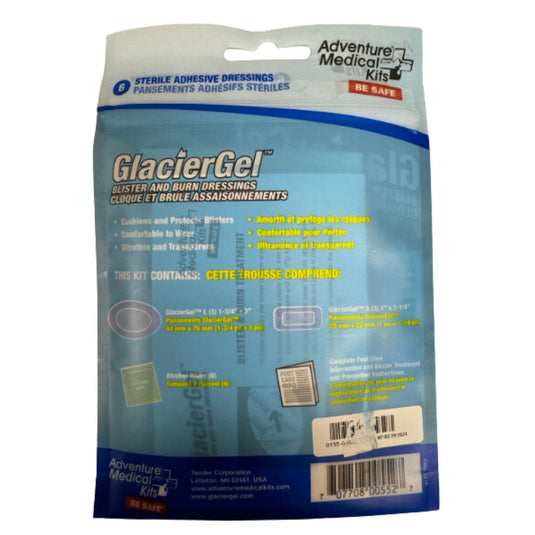 GLACIERGEL BLISTER AND BURN