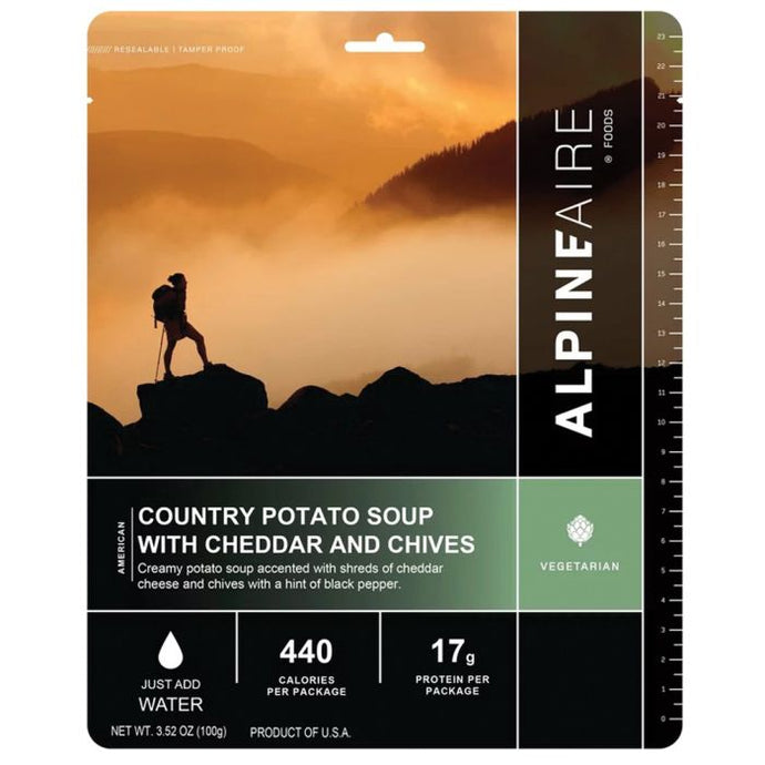 ALPINE AIRE COUNTRY POTATO SOUP W/ CHEDDAR & CHIVES