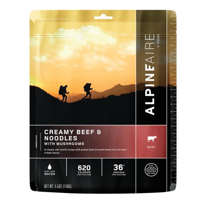Load image into Gallery viewer, ALPINE AIRE CREAMY BEEF AND NOODLES W/MUSHROOMS
