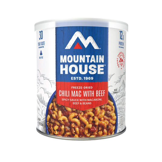 MOUNTAIN HOUSE CHILI MAC W/ BEEF CAN
