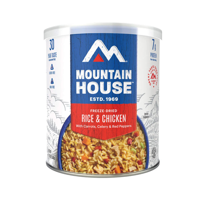 MOUNTAIN HOUSE RICE & CHICKEN CAN