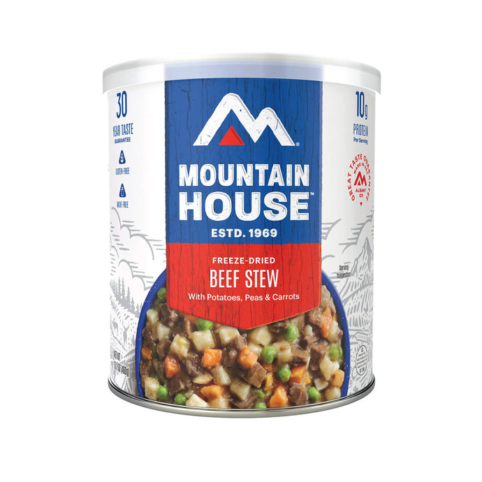 MOUNTAIN HOUSE BEEF STEW CAN