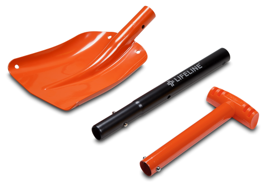 ALUM SPORT UTILITY SHOVEL-ORG