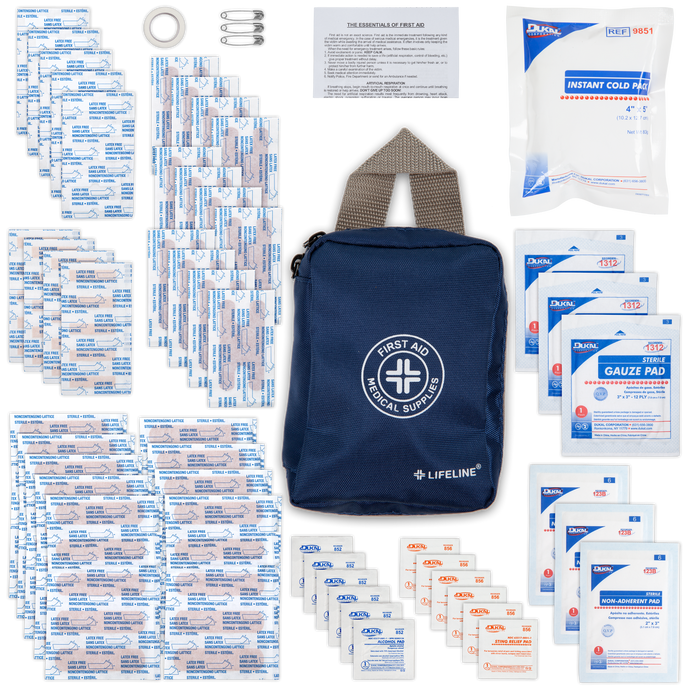 ESSENTIAL FIRST AID KIT 125 PC