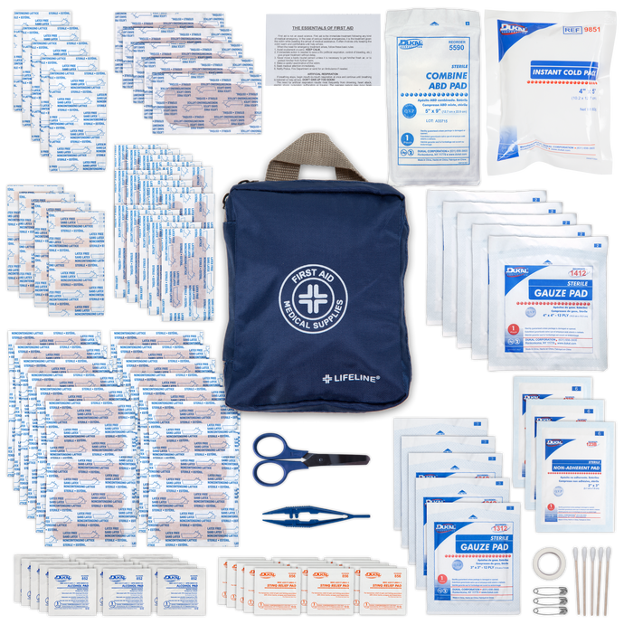 ESSENTIAL FIRST AID KIT 200 PC