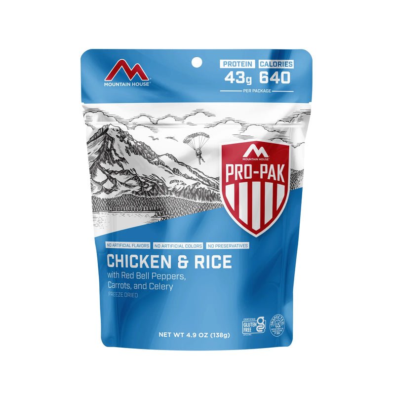 Load image into Gallery viewer, MOUNTAIN HOUSE PRO PAK CHICKEN &amp; RICE
