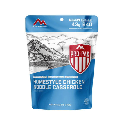 MOUNTAIN HOUSE PRO PAK HOMESTYLE CHICKEN NOODLE CASSEROLE