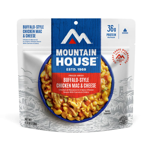 MOUNTAIN HOUSE BUFFALO CHICKEN MAC CHEESE