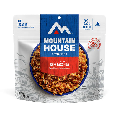 MOUNTAIN HOUSE LASAGNA WITH MEAT SAUCE