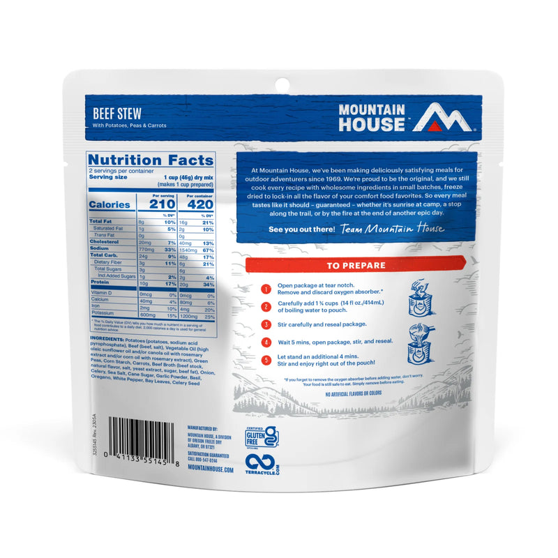 Load image into Gallery viewer, MOUNTAIN HOUSE BEEF STEW
