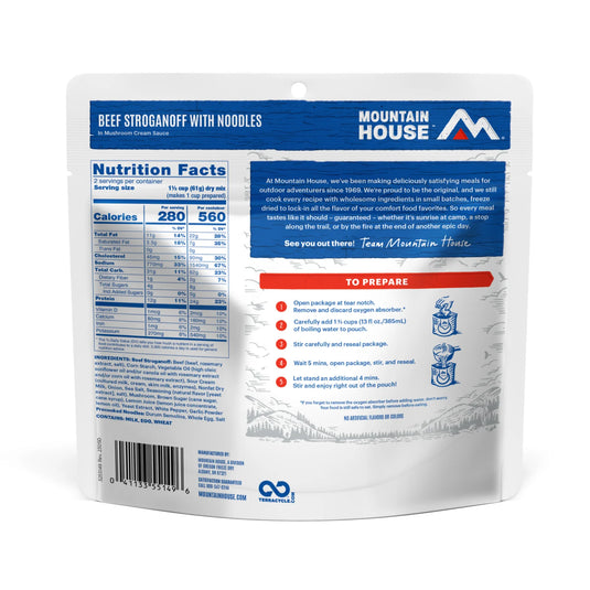 MOUNTAIN HOUSE BEEF STROGANOFF