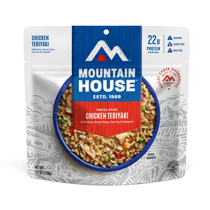 MOUNTAIN HOUSE CHICKEN TERIYAKI W/ RICE