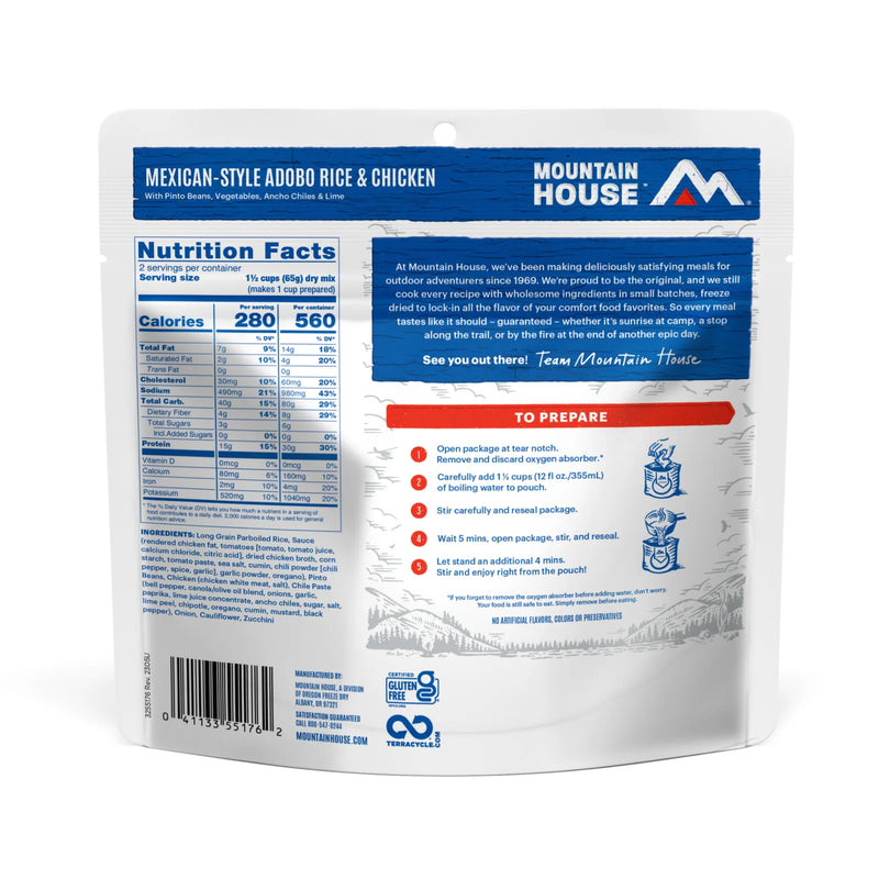 Load image into Gallery viewer, MOUNTAIN HOUSE MEXICAN ADOBO CHICKEN &amp; RICE
