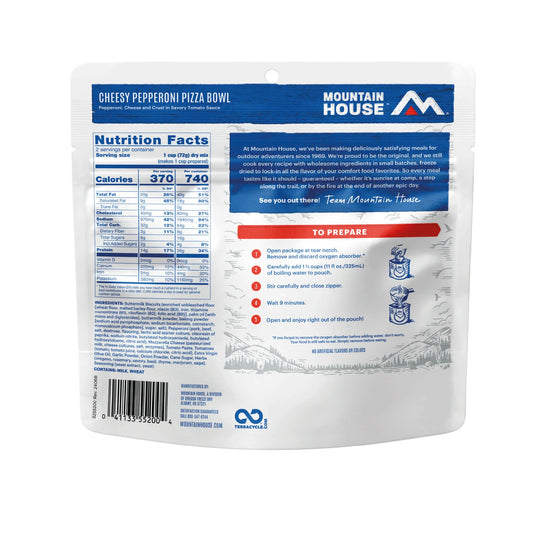 MOUNTAIN HOUSE CHICKEN & MASHED POTATOES