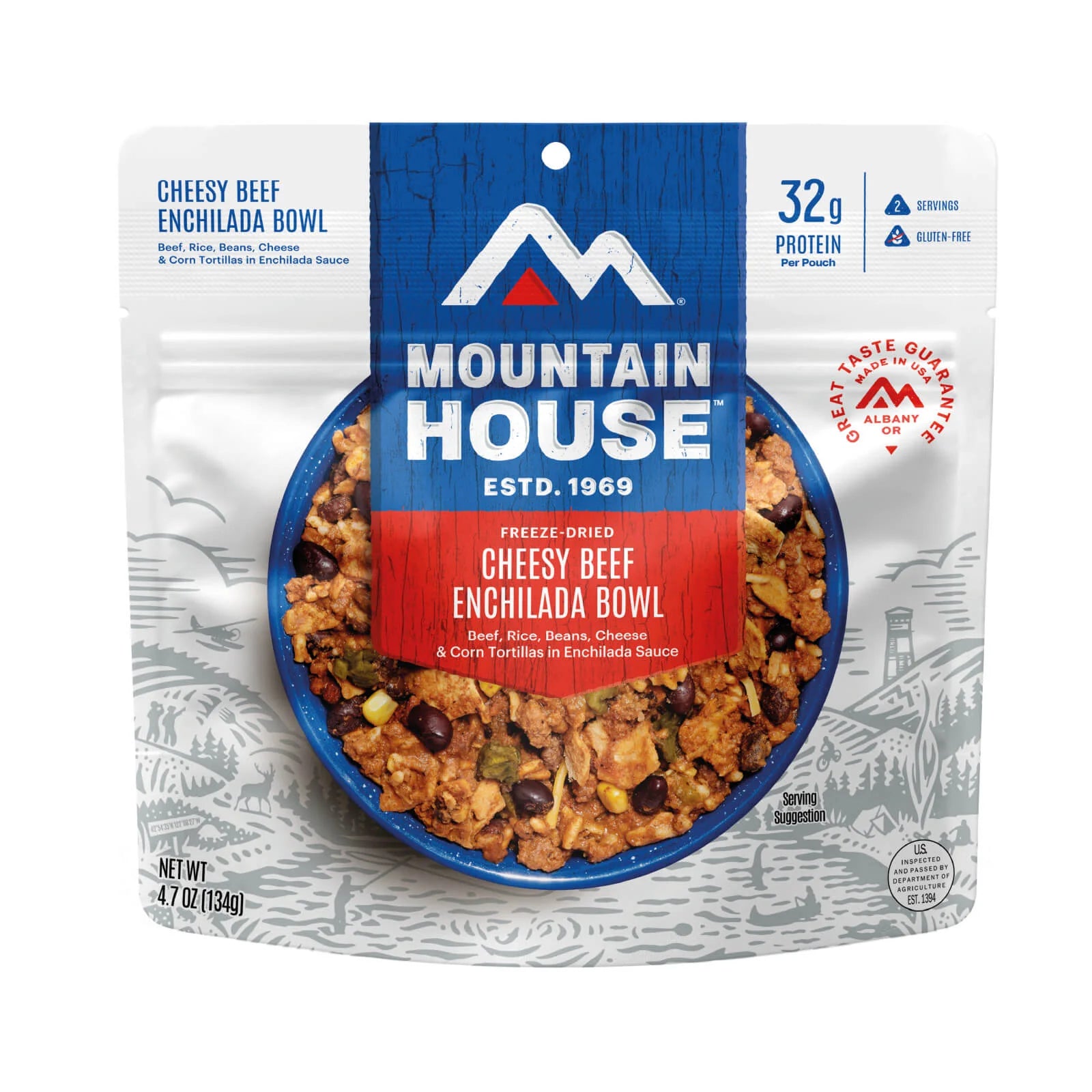 MOUNTAIN HOUSE CHEESY BEEF ENCHILADA BOWL – Nitro-Pak Preparedness Center