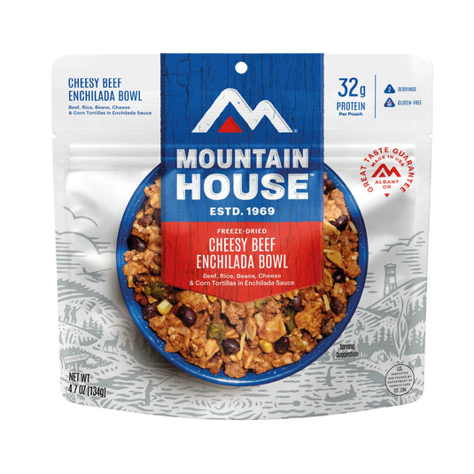 MOUNTAIN HOUSE CHEESY BEEF ENCHILADA BOWL