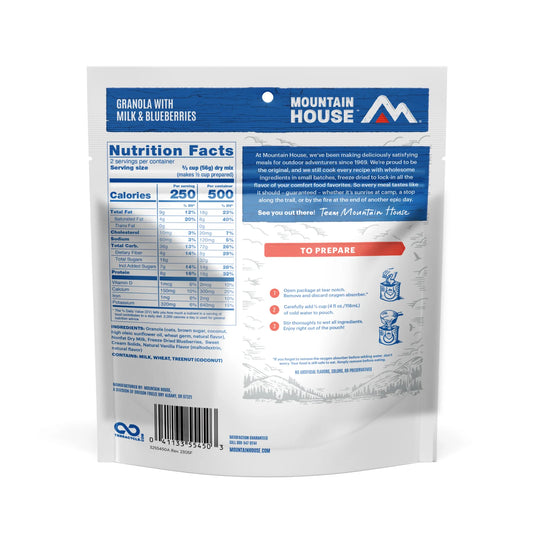 MOUNTAIN HOUSE GRANOLA W/ BLUEBERRIES
