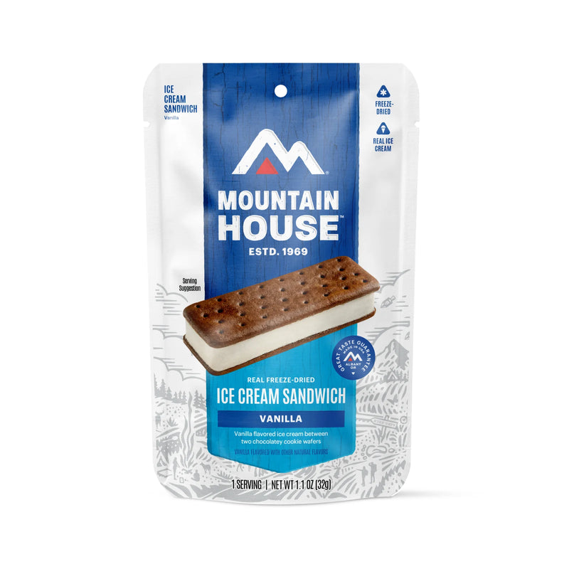 Load image into Gallery viewer, MOUNTAIN HOUSE VANILLA ICE CREAM SANDWICH
