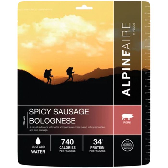 Load image into Gallery viewer, ALPINE AIRE SPICY SAUSAGE PASTA
